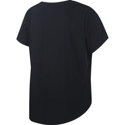 Tee Essntl Futura Plus Kadın Siyah Antrenman Tişört CJ2301-010