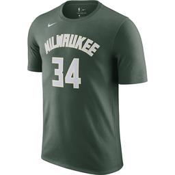 Milwaukee Bucks Earned Edition NBA Tee Es Nn Erkek Yeşil Basketbol Tişört CV8534-326