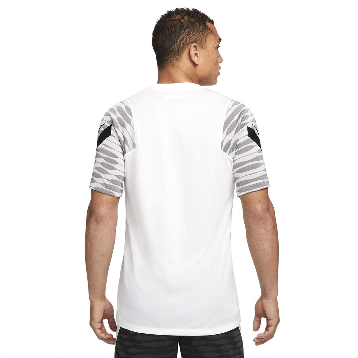 Dri-Fit Strke21 Top Ss Erkek Beyaz Futbol Tişört CW5843-100
