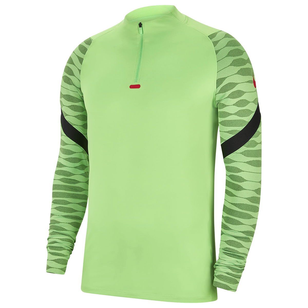 Dri-Fit Strke21 Dril Top Erkek Yeşil Futbol Uzun Kollu Tişört CW5858-398