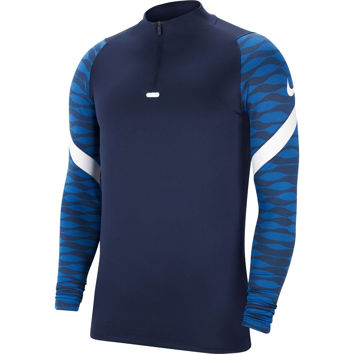 Dri-Fit Strke21 Dril Top Erkek Mavi Futbol Uzun Kollu Tişört CW5858-451