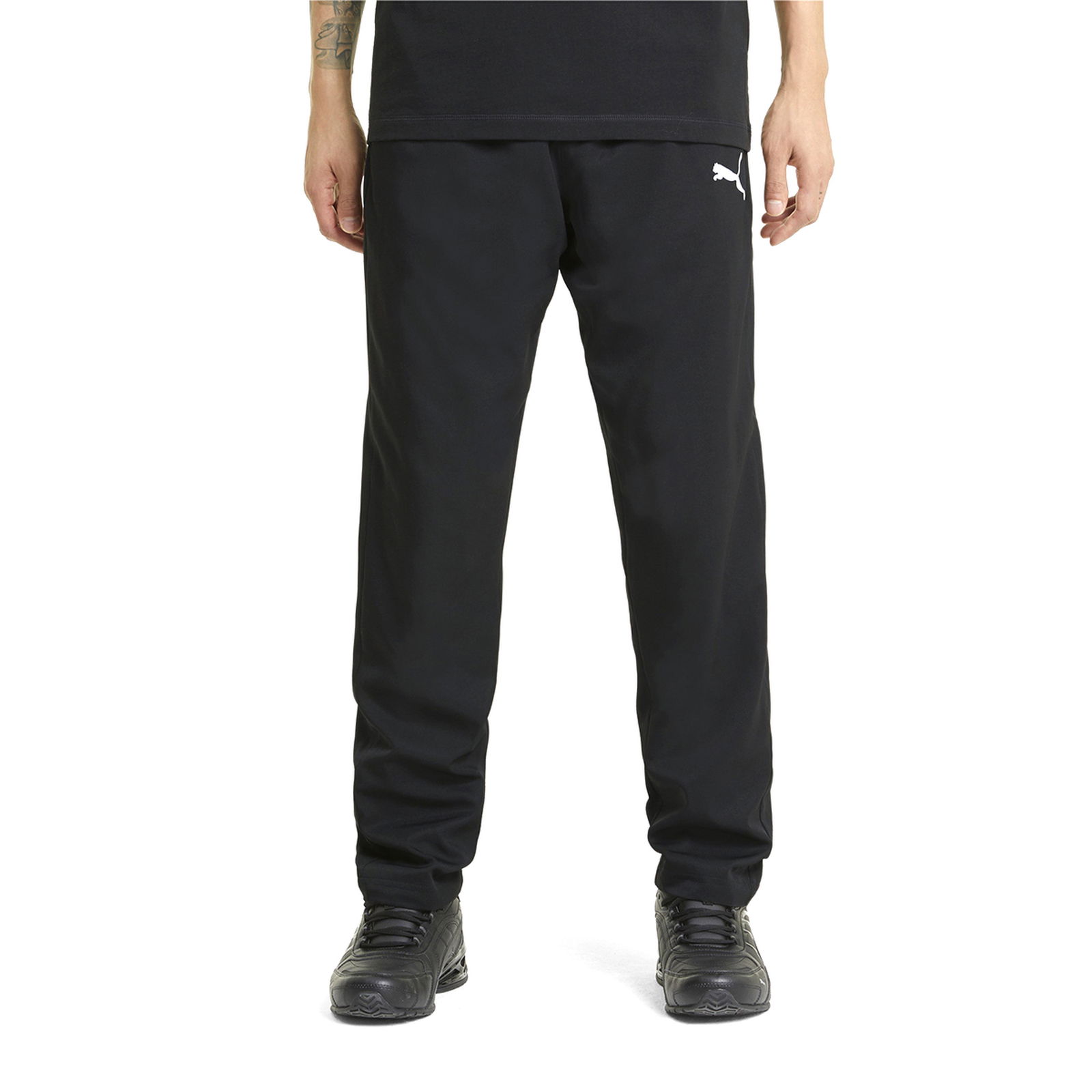 Active Woven Erkek Siyah Günlük Stil Eşofman Altı 58673201