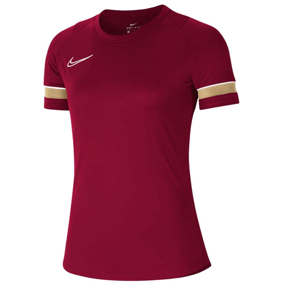 Dri-Fit Acd21 Top Ss Kadın Kırmızı Futbol Tişört CV2627-677