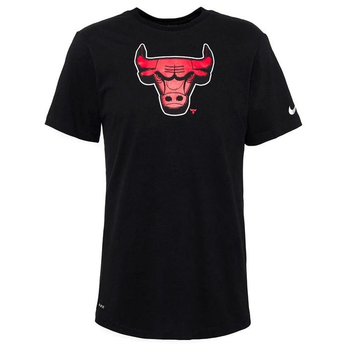 Chicago Bulls NBA Dry Tee Es Chrm Lgo Erkek Siyah Basketbol Tişört CZ7245-010 1274954