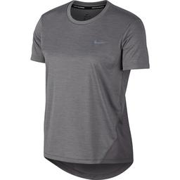 Miler Top Kadın Gri Koşu Tişört AJ8121-056