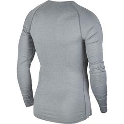Pro Erkek Gri Futbol Uzun Kollu Tişört BV5588-068