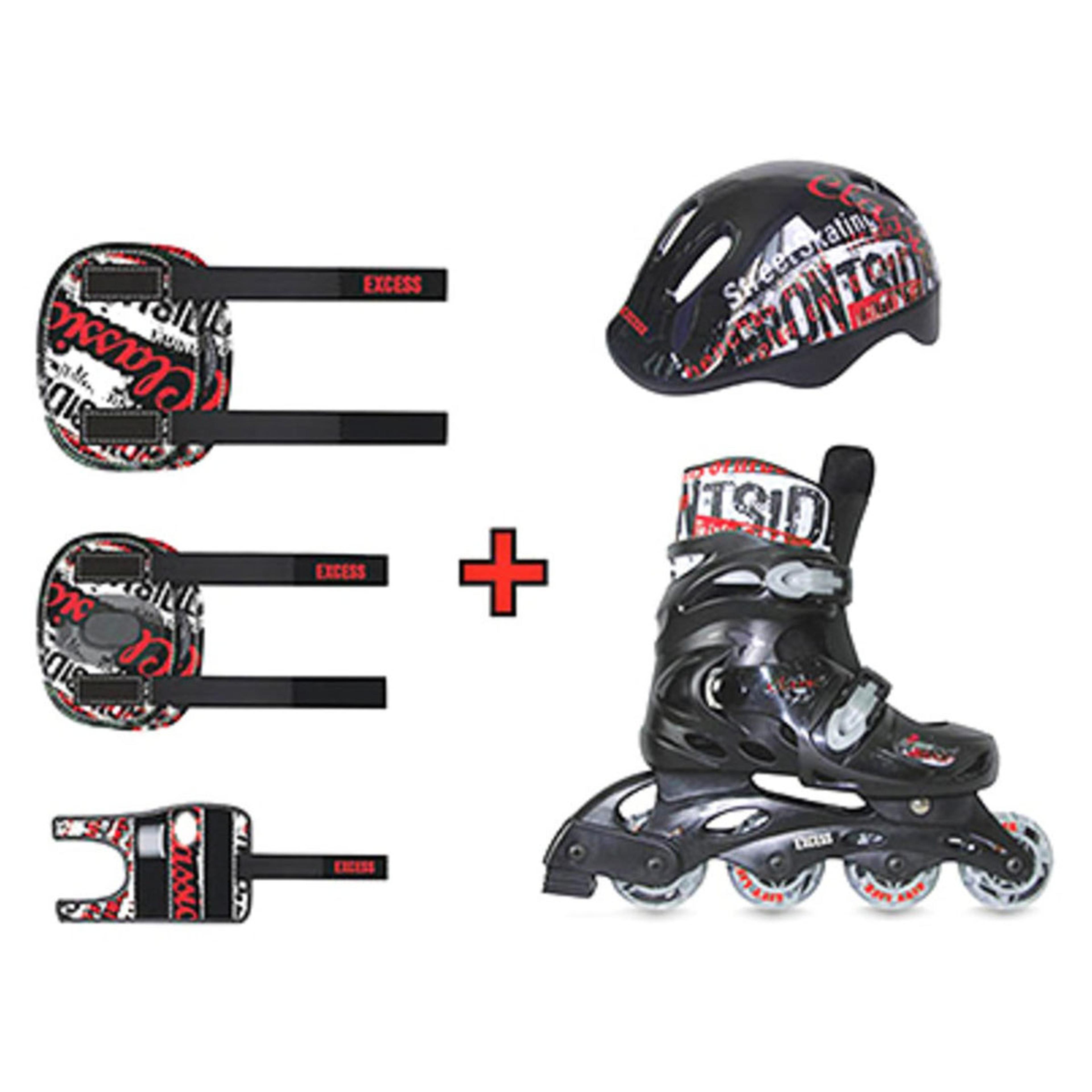 Excess 31-34 Unisex Çok Renkli Paten Seti 1EXOYSETP/31.34-057