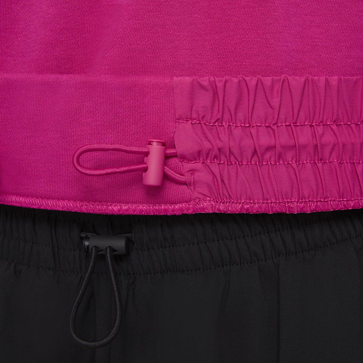W Nsw Icn Clsh Hoodie Qz Mix Kadın Pembe Günlük Stil Sweatshirt CZ8164-615