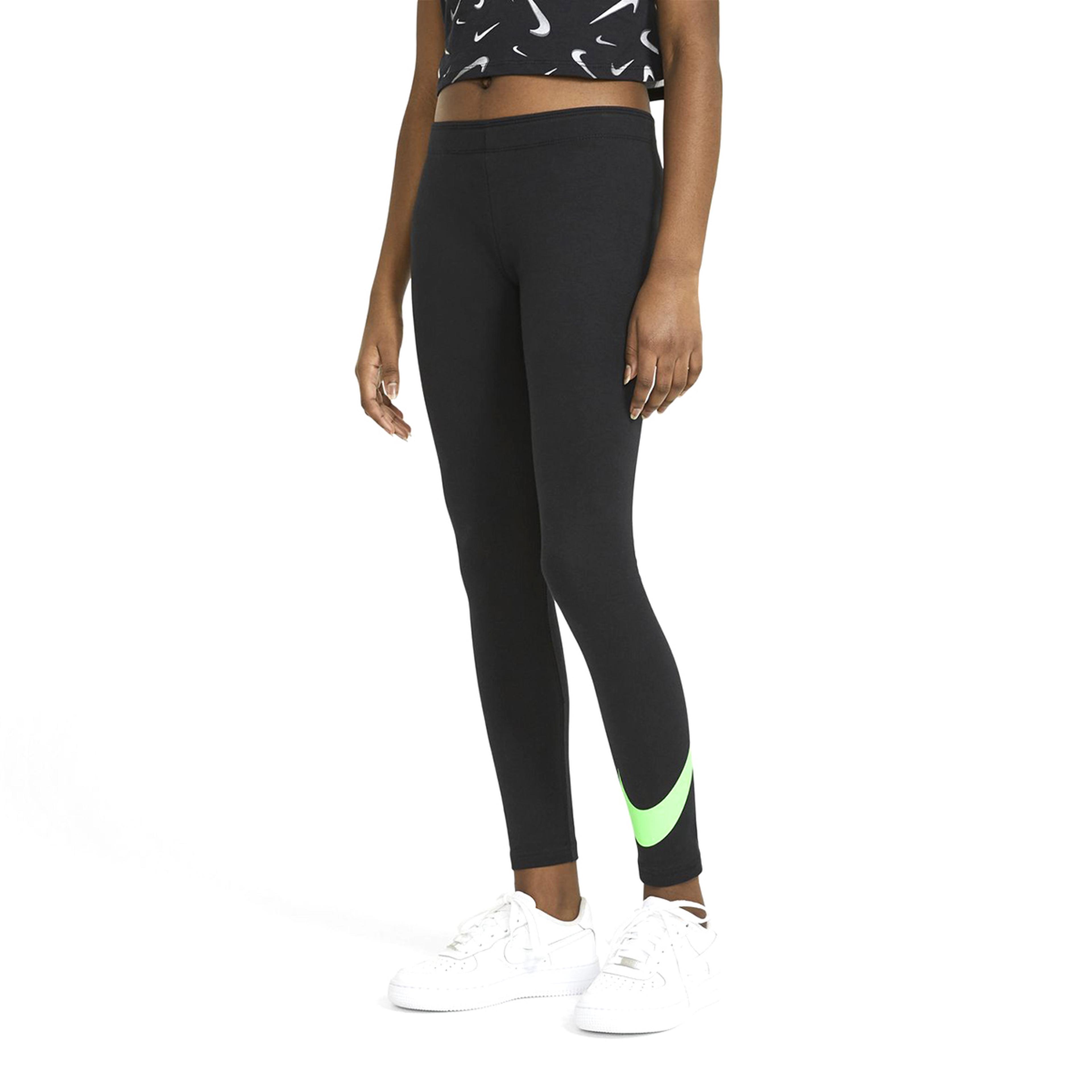 G Nsw Favorites Swsh Tight Çocuk Siyah Günlük Stil Tayt AR4076-015