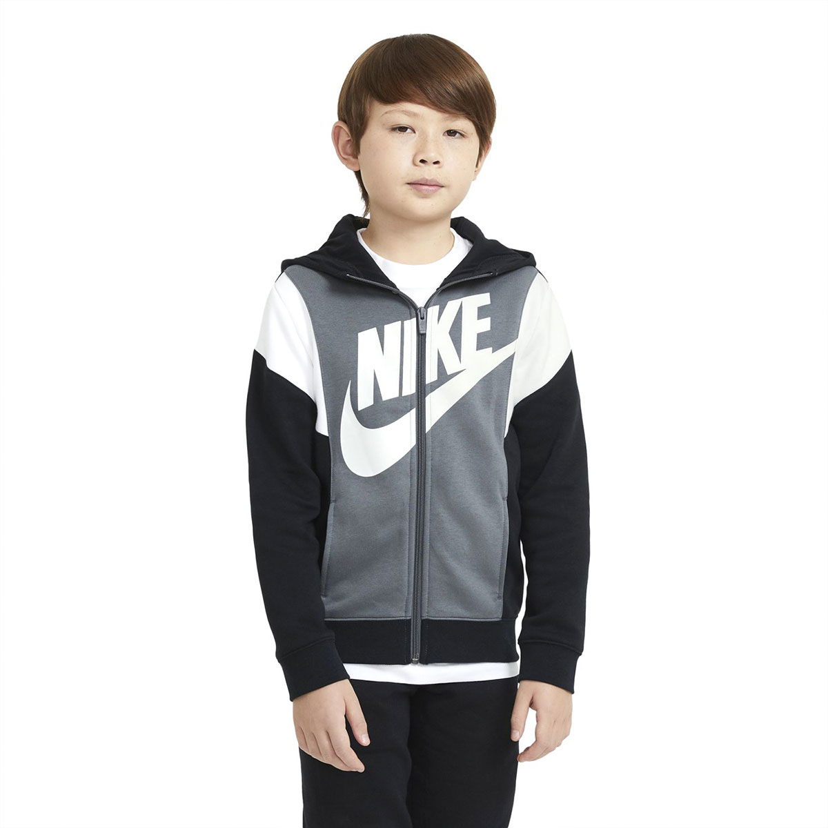 B Nsw Core Amplify Fz Çocuk Siyah Günlük Stil Sweatshirt DA0585-010