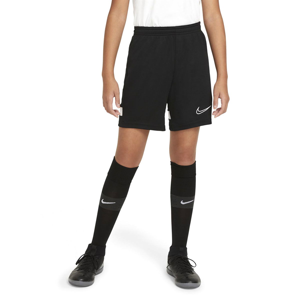 Y Nk Df Acd21 K Çocuk Siyah Futbol Şort CW6109-010