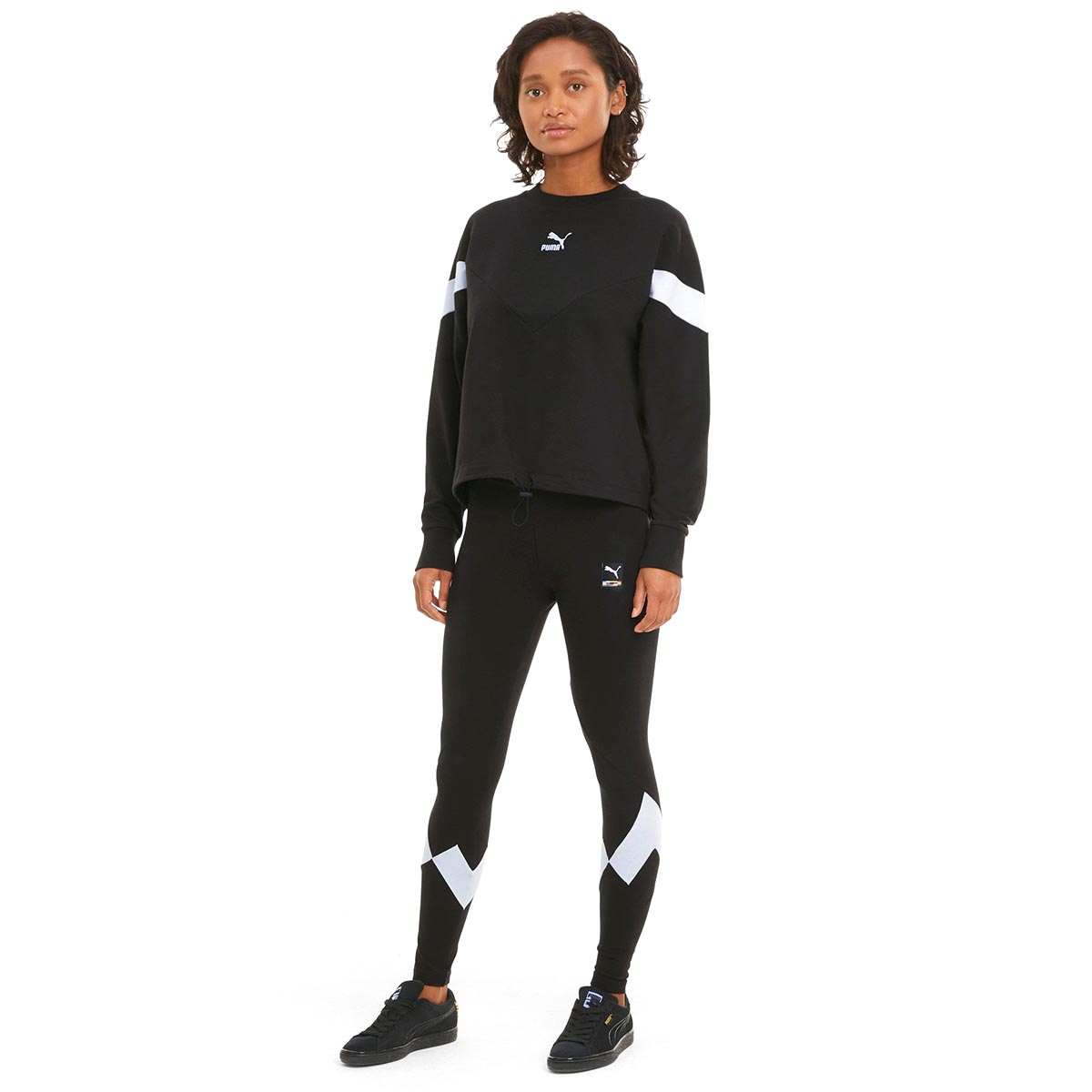 Pi Hr Legging Kadın Siyah Günlük Stil Tayt 59970801