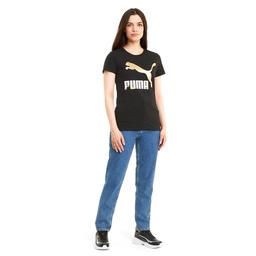 Classics Logo Tee Kadın Siyah Günlük Stil Tişört 53007751