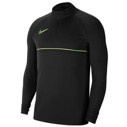 Dri-Fit Acd21 Dril Top Erkek Siyah Futbol Uzun Kollu Tişört CW6110-015