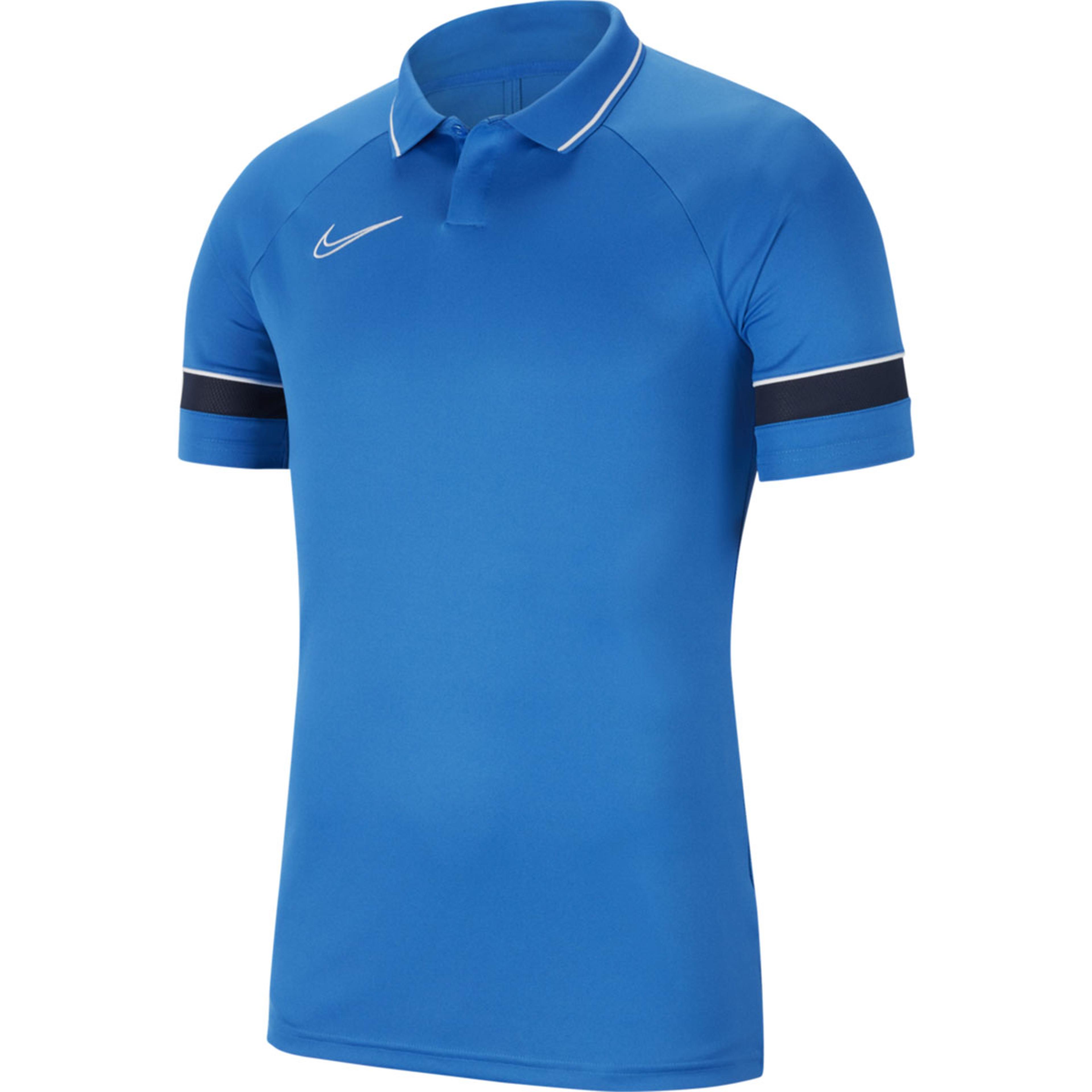 Y Nk Df Acd21 Polo Ss Çocuk Mavi Futbol Polo Tişört CW6106-463