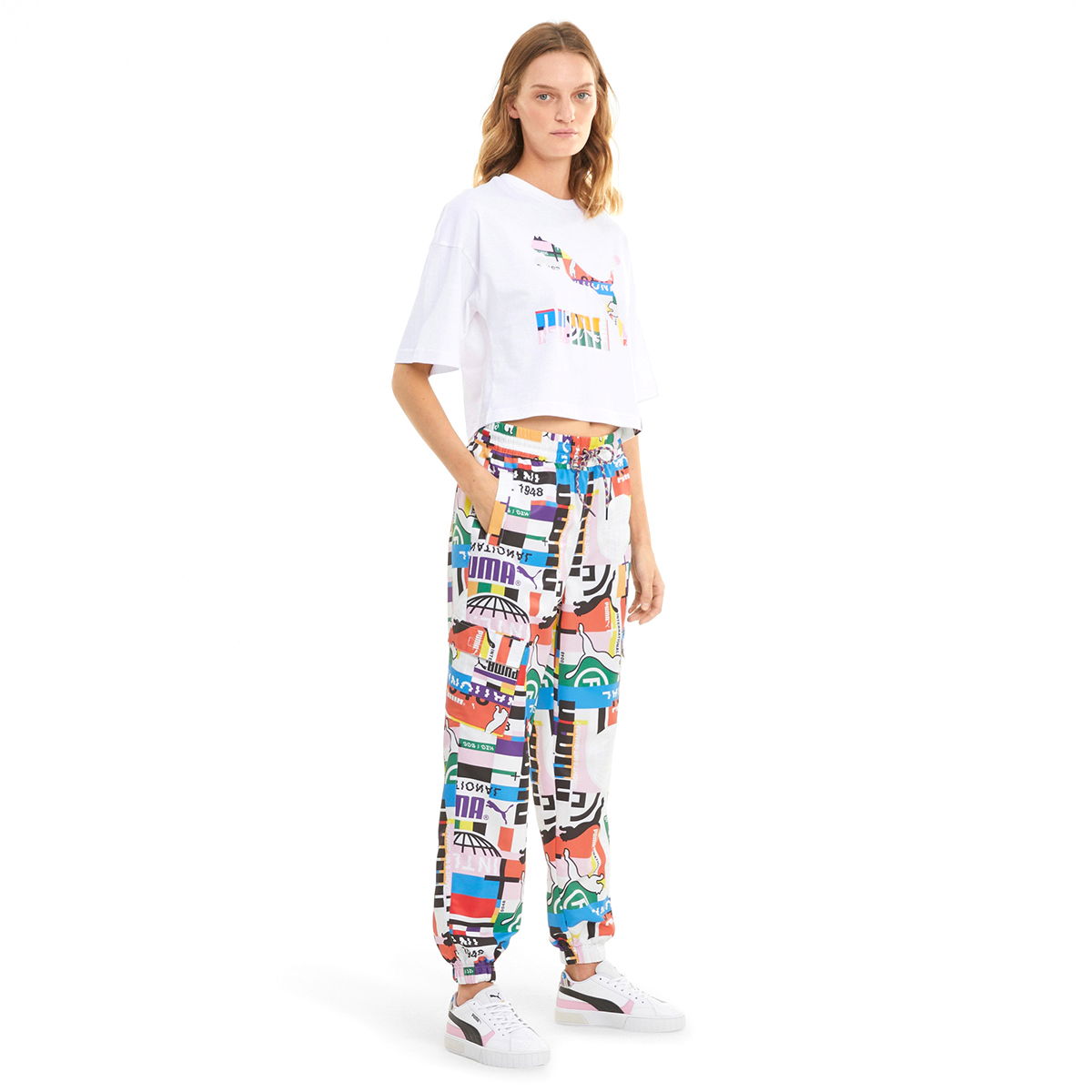 Pi Graphic Tee Kadın Beyaz Günlük Stil Tişört 59970262