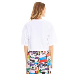Pi Graphic Tee Kadın Beyaz Günlük Stil Tişört 59970262