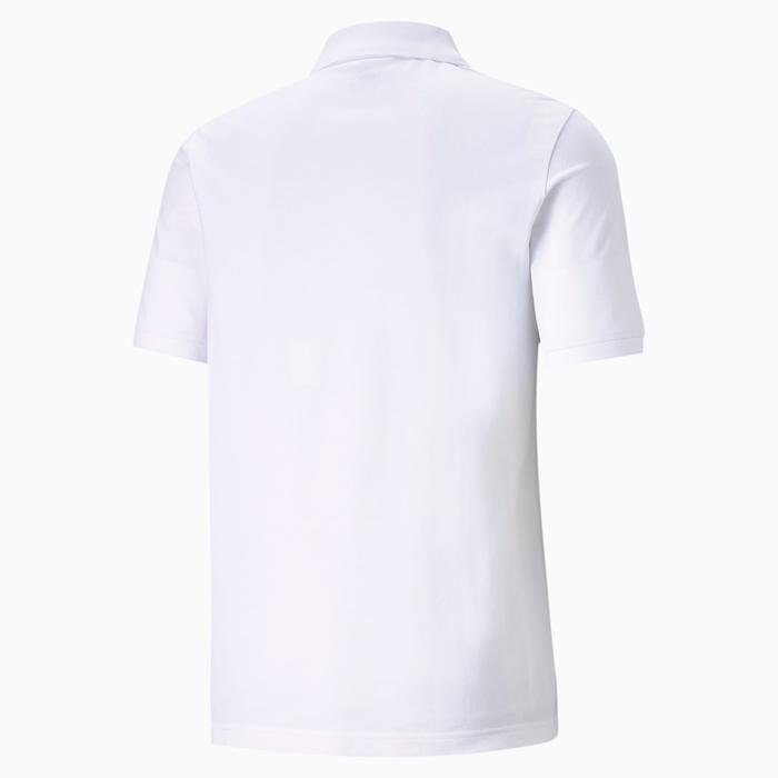 Essential Pique Polo Erkek Beyaz Günlük Stil Polo Tişört 58667402 1218021