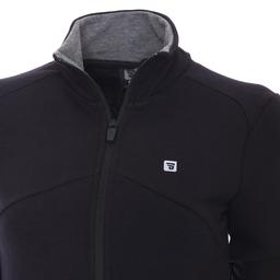 Raswomust Kadın Siyah Günlük Stil Sweatshirt 711209-SYH