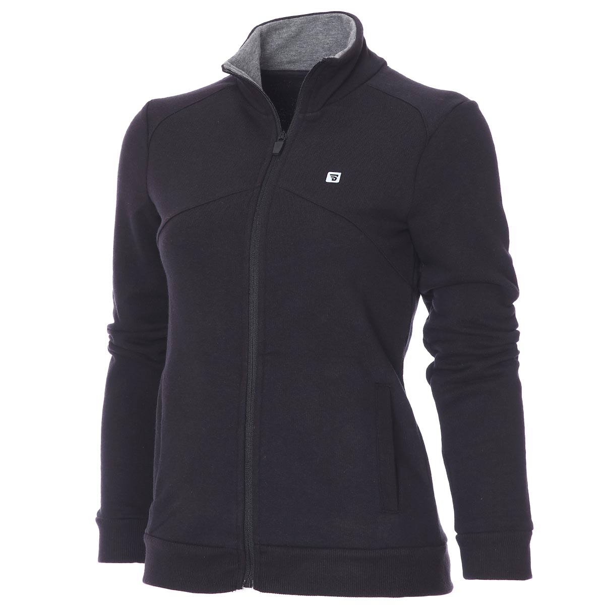 Raswomust Kadın Siyah Günlük Stil Sweatshirt 711209-SYH