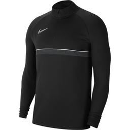 Dri-Fit Acd21 Dril Top Erkek Siyah Futbol Uzun Kollu Tişört CW6110-014