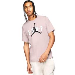 M J Ctn Ss Jump Crew Erkek Kahverengi Basketbol Tişört CD5616-286