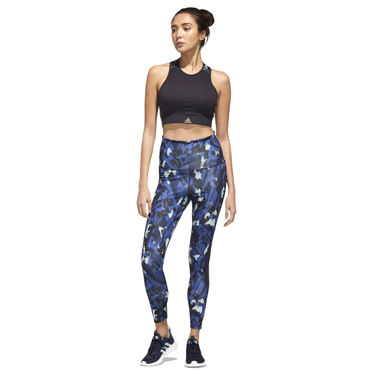 W U-4-U B Top Kadın Siyah Günlük Stil Sporcu Sütyeni GG3427