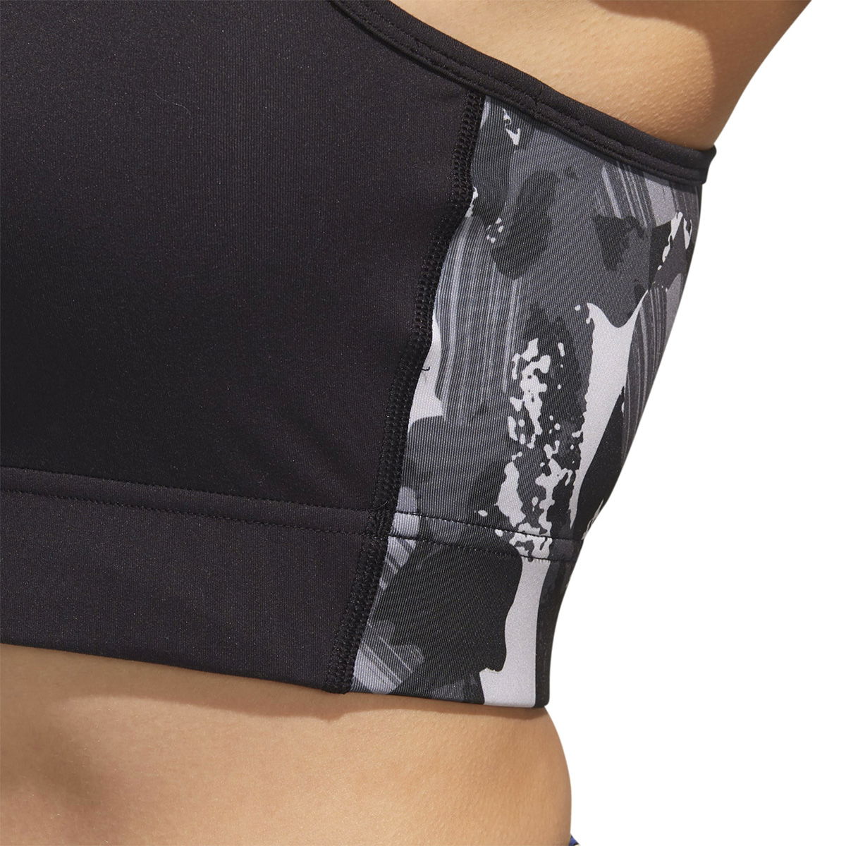 W U-4-U B Top Kadın Siyah Günlük Stil Sporcu Sütyeni GG3427