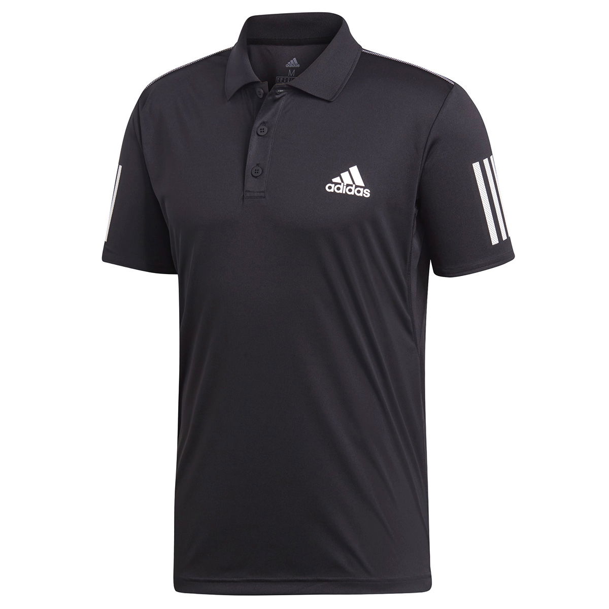 Club 3Str Polo Erkek Siyah Tenis Polo Tişört DU0848
