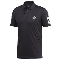Club 3Str Polo Erkek Siyah Tenis Polo Tişört DU0848