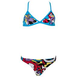 Cores Kız Çocuk Desenli Bikini Takımı 2A05248