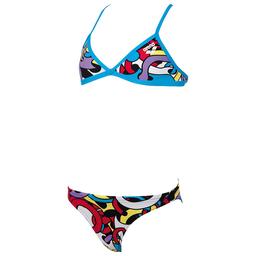 Cores Kız Çocuk Desenli Bikini Takımı 2A05248