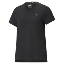 Run Favorite Heather Ss Tee W Kadın Siyah Antrenman Tişört 52018201