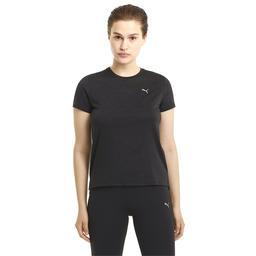 Run Favorite Heather Ss Tee W Kadın Siyah Antrenman Tişört 52018201