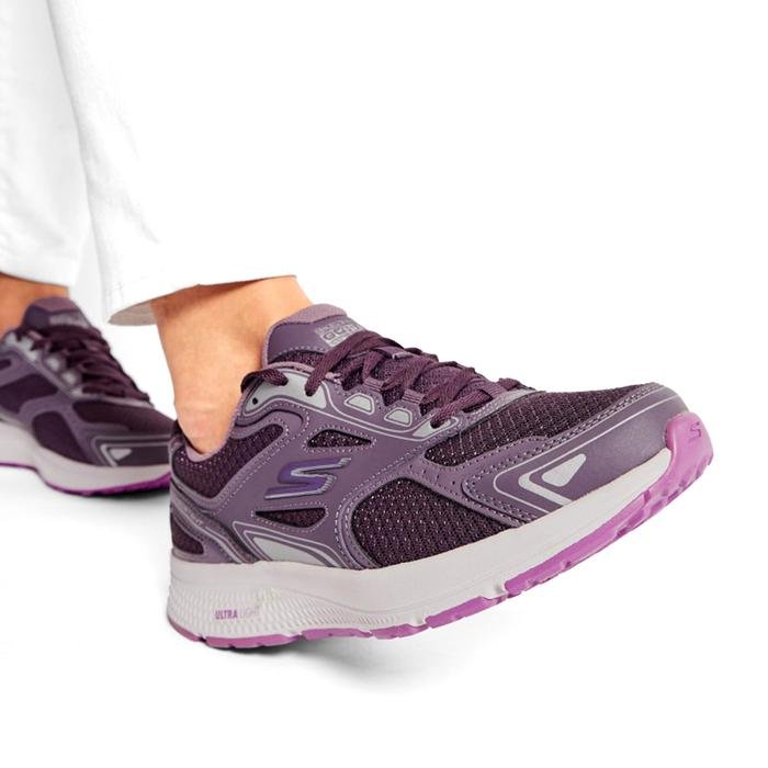 Go Run Consistent Kadın Mor Yürüyüş Ayakkabısı 128075 PLUM 1275272