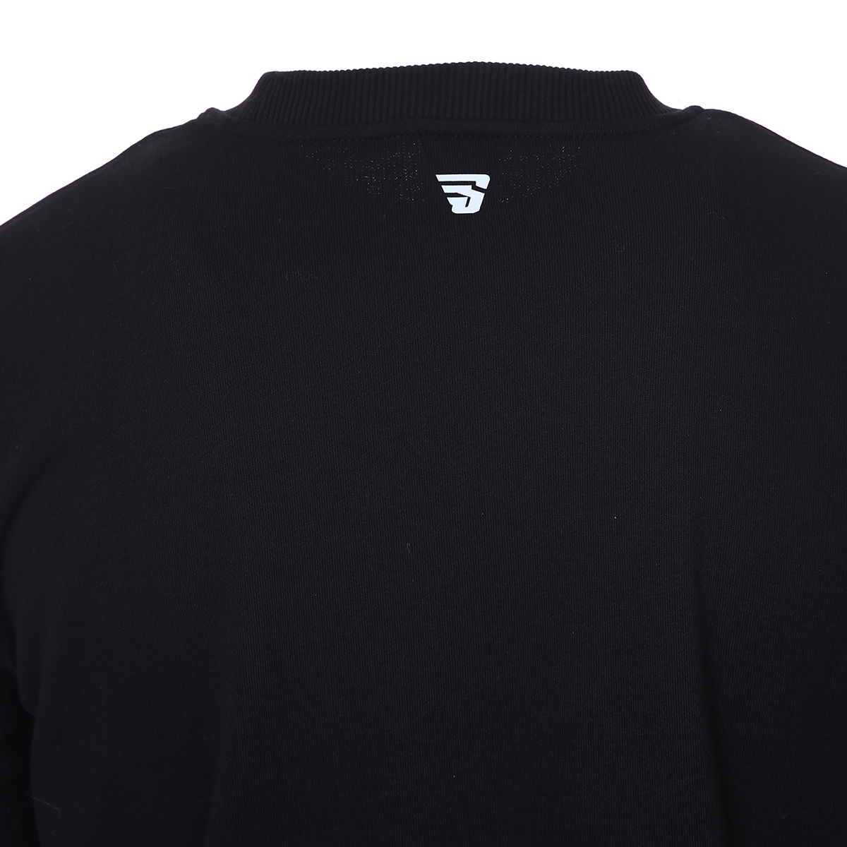 Spo-Oversweat Erkek Siyah Günlük Stil Sweatshirt 711238-SYH-R