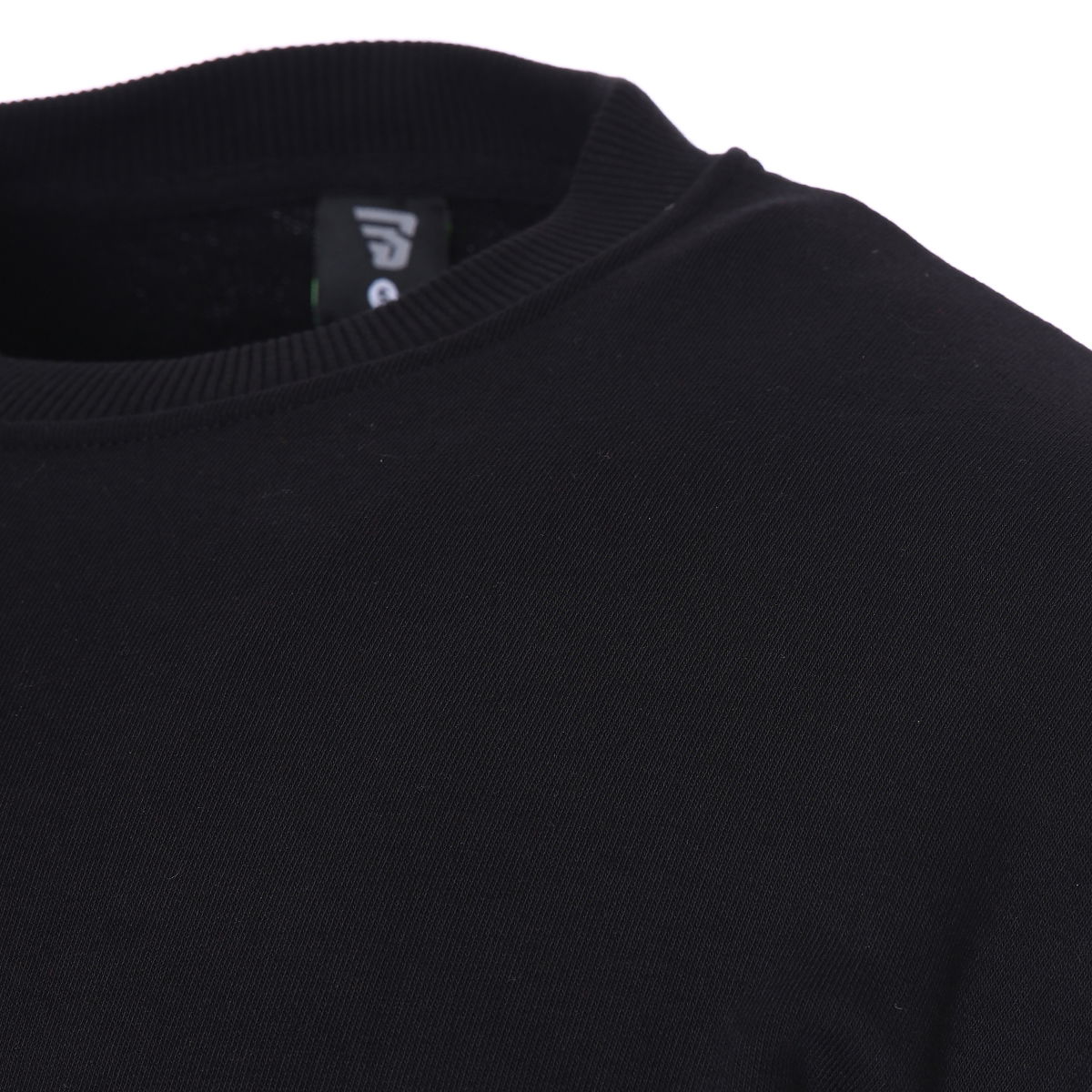 Spo-Oversweat Erkek Siyah Günlük Stil Sweatshirt 711238-SYH-R