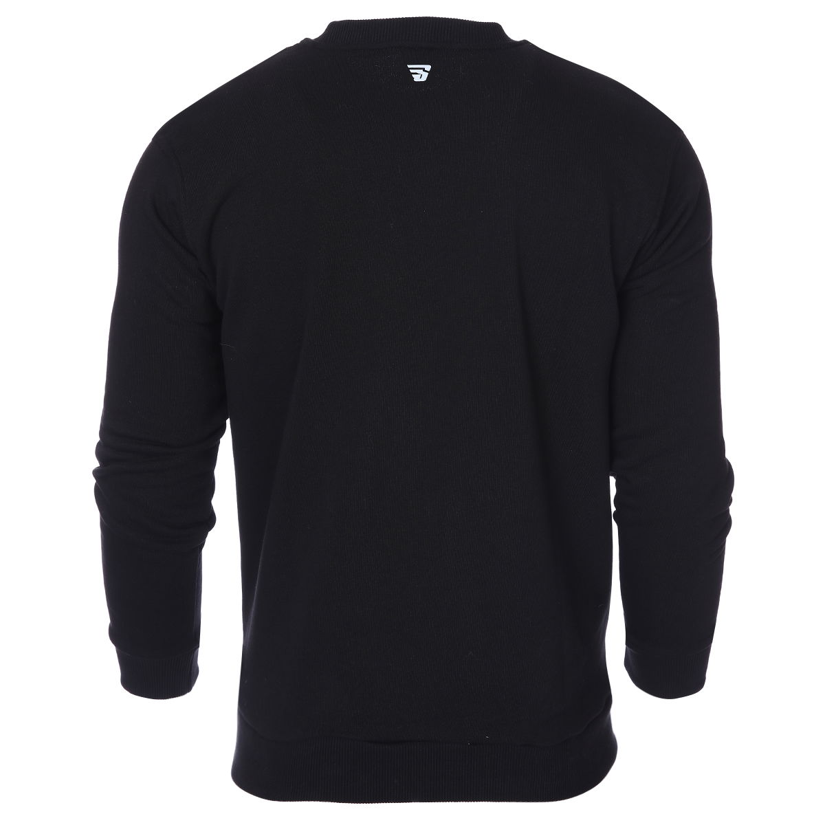 Spo-Oversweat Erkek Siyah Günlük Stil Sweatshirt 711238-SYH-R