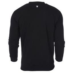 Spo-Oversweat Erkek Siyah Günlük Stil Sweatshirt 711238-SYH-R