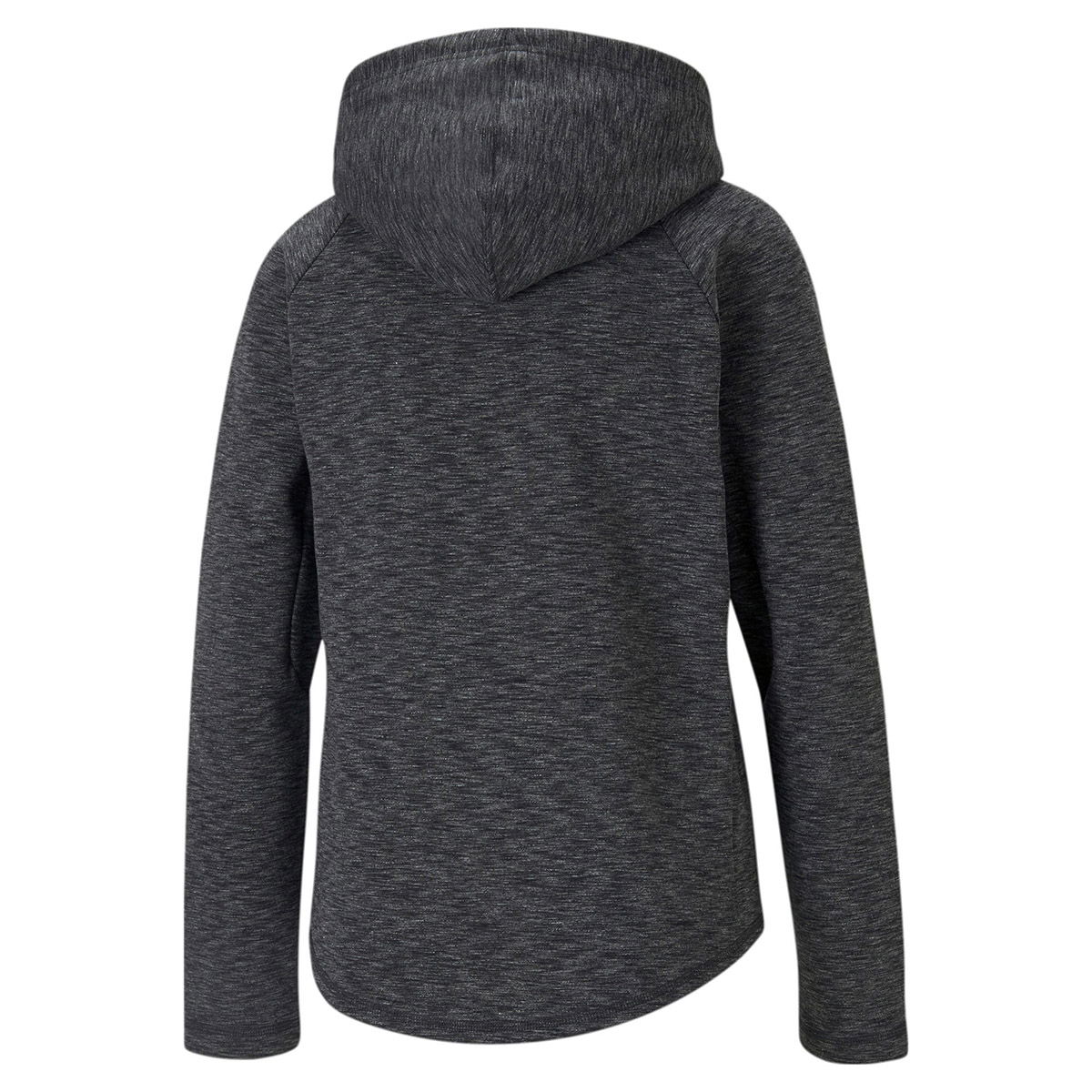 Evostripe Full-Zip Hoodie Kadın Siyah Günlük Stil Sweatshirt 58594501