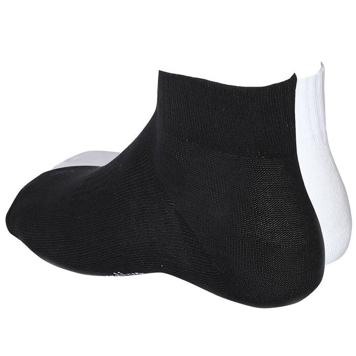 Unisex Siyah-Beyaz Günlük 2li Soket Çorap 2021002-SB 1279483