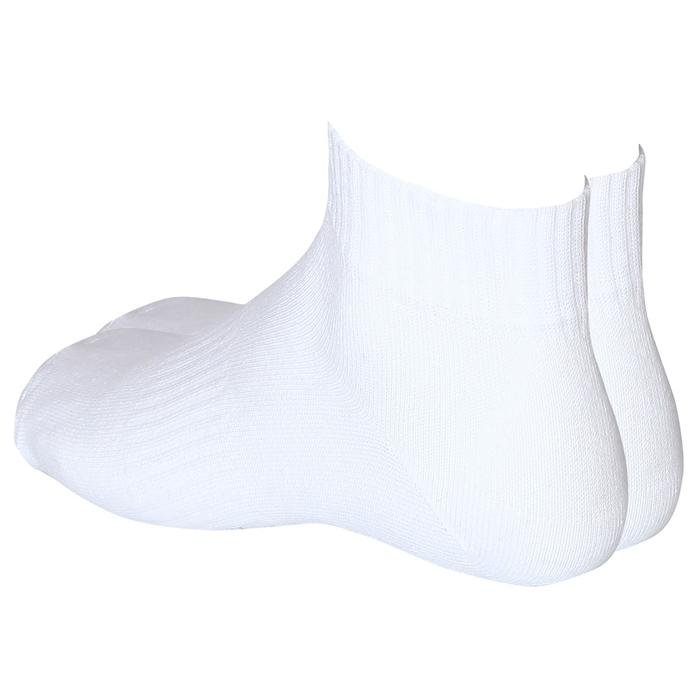 Unisex Beyaz Günlük 2li Soket Çorap 2021002-BYZ 1279485