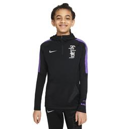 Km Y Nk Dry Hoodie Çocuk Siyah Futbol Sweatshirt CV1501-010
