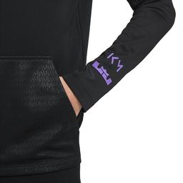 Km Y Nk Dry Hoodie Çocuk Siyah Futbol Sweatshirt CV1501-010