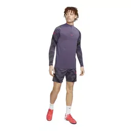 Dri-Fit Strke21 Dril Top Erkek Mor Futbol Uzun Kollu Tişört CW5858-573