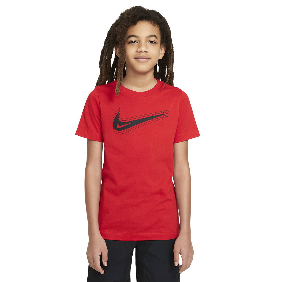 U Nsw Tee Swoosh Çocuk Kırmızı Günlük Stil Tişört DC7797-657