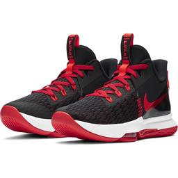 Lebron Witness V NBA Unisex Siyah-Kırmızı Basketbol Ayakkabısı CQ9380-005