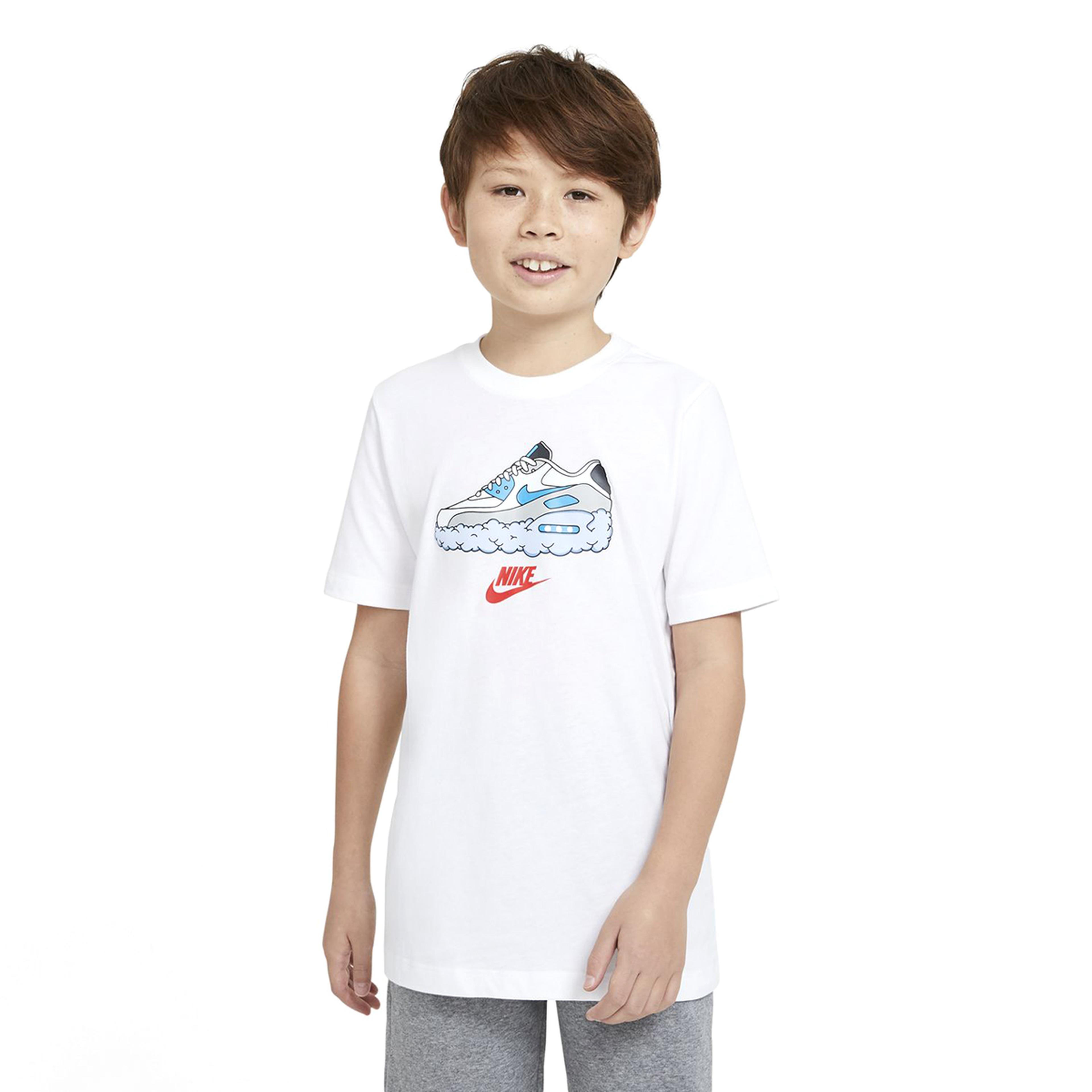 U Nsw Tee Am Cloud Çocuk Beyaz Günlük Stil Tişört DC7509-100