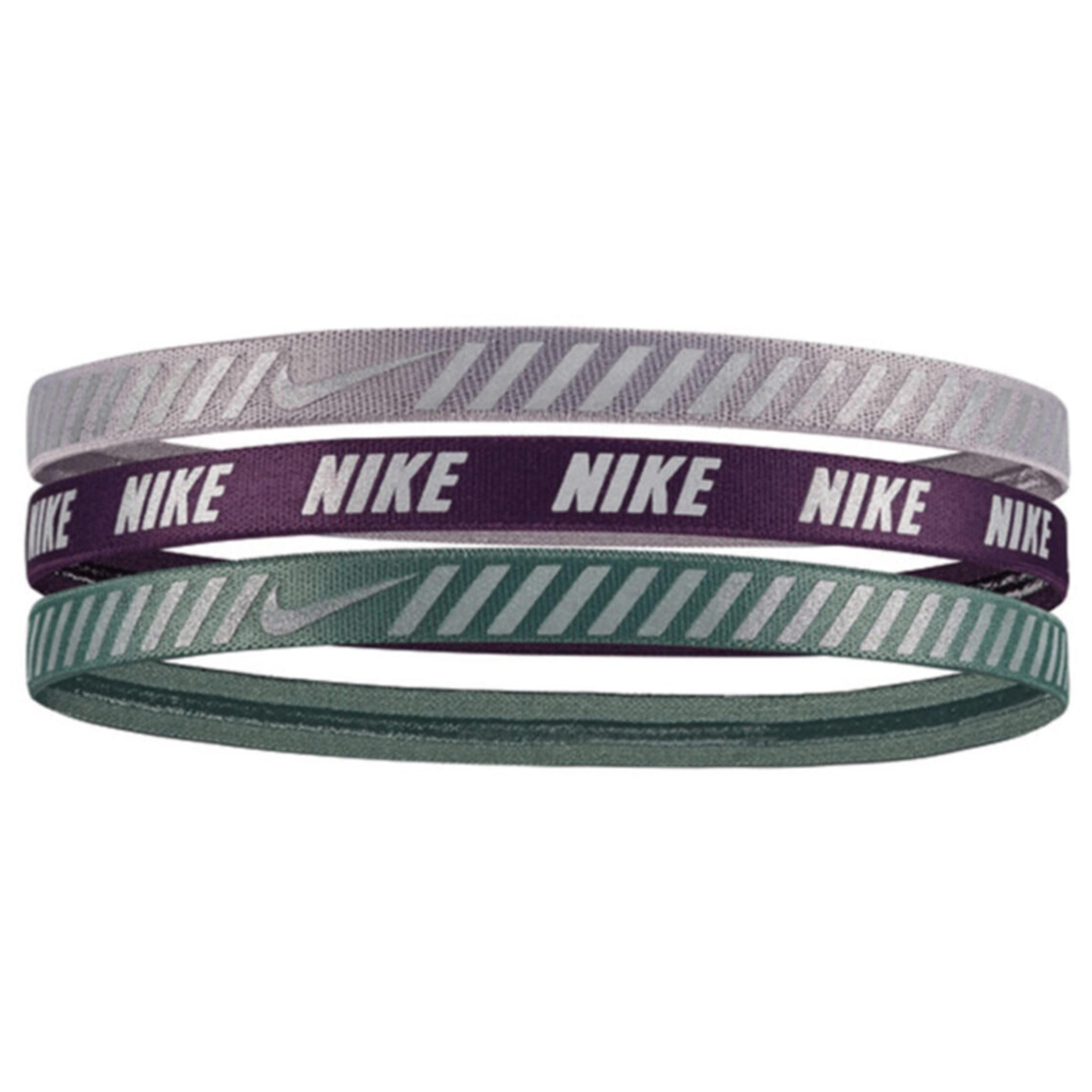 Printed Hazard Stripe Headbands Assorted 3Pk Unisex Gri Antrenman Saç Bandı N.000.0066.973.OS