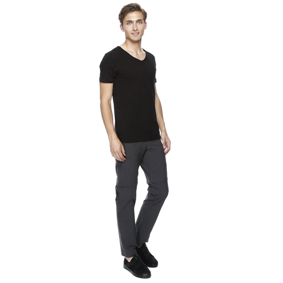 M Exploration Convertible Pant Erkek Gri Outdoor Pantolon NF00CL9Q0C51
